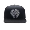 High Quality Custom Embroidery Logo Fashion Unisex Laser Cut Hole Breathable Punk Hip-hop Hat Snapback Cap