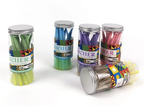 Rolling Paper Packaging Custom Pre Rolled Cone Unbleached Pre Rolled Cone with Tips