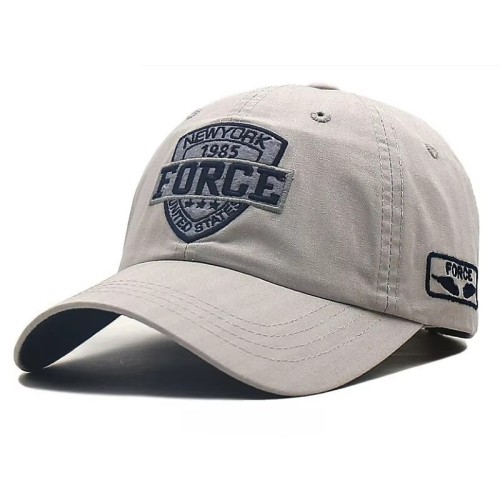 Custom Bulk Outdoor Khaki Baseball Cap La Usa Adult Men Baseball Cap