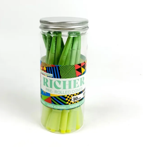 Rolling Paper Packaging Custom Pre Rolled Cone Unbleached Pre Rolled Cone with Tips