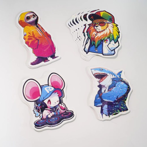Custom Stickers for Business Logo Personalized Stickers Labels Customized Die Cut Stickers Labels Printing