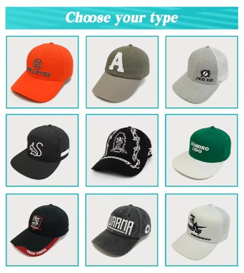 Wholesale Custom Embroidered 3D Flat Brim Snapback Caps Good Quality Black Hip Hop Caps for Men for Outdoor Scenes
