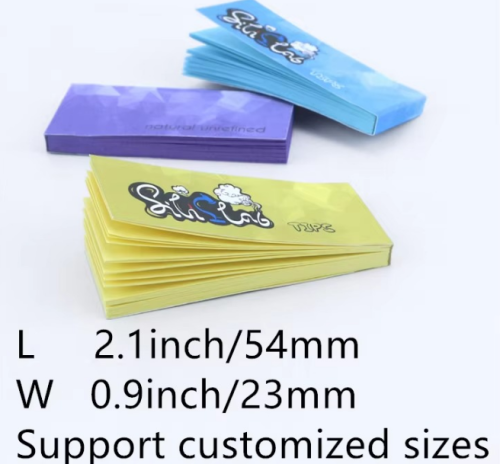 Custom Filter Manually Rolling Tips Smoking Accessories 32leaves/Booklet Design Pre Smoking Paper Filter Tips