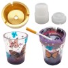 DIY Crystal Resin Drop Rubber Ashtray Double -Layer Vehicle Ashtray Mirror Silicone Mold