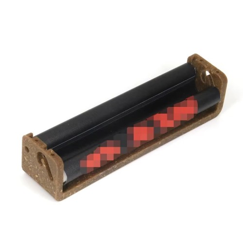 Manual Press Roller Smoking Accessories Supply Begradable 70mm Hemp Plastic Rolling Machine