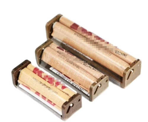 Manual Press Roller Smoking Accessories Supply Begradable 70mm Hemp Plastic Rolling Machine