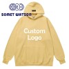Hoodies Custom logo 100%cotton Drawing Fleece Pullover Hoodie for Men