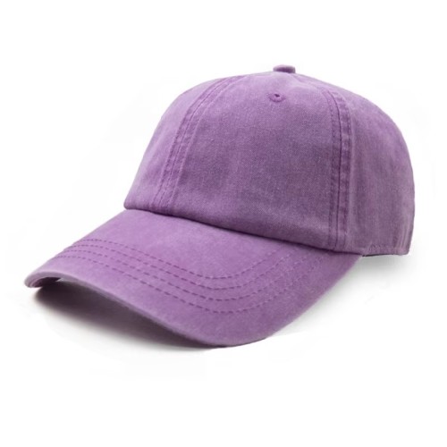 New Trend Multi Color Fashion 100% Cotton Washable Men Women Casual Streetwear Blank Baseball Cap Dad Hat