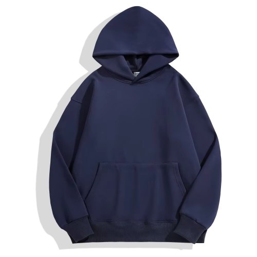 Hoodie Custom logo 500G 100% Cotton Heavyweight Fleece Blank Oversized Plus Size Men'S Hoodies