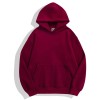 Hoodie Custom logo 500G 100% Cotton Heavyweight Fleece Blank Oversized Plus Size Men'S Hoodies