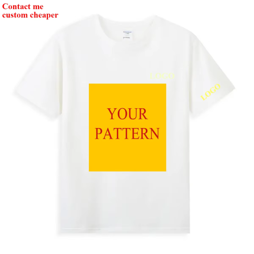  High Quality Crop Top Embroidered screen printing DTG printed T-shirts