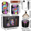 7 in 1 Custom Logo Portable Hot Sale Smoking Kit Rolling Tray Set