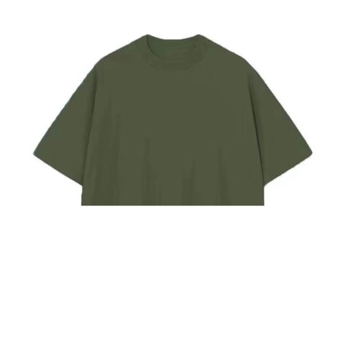  High Quality Crop Top Embroidered screen printing DTG printed T-shirts