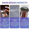 Custom Tobacco Packaging Humidifier Plastic Pouches Humidified Cigar Humidor Bags for 4-5 Cigars