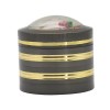 UV Sterilizable 60mm Titanium Grinder Antibacterial Surface Custom Branding