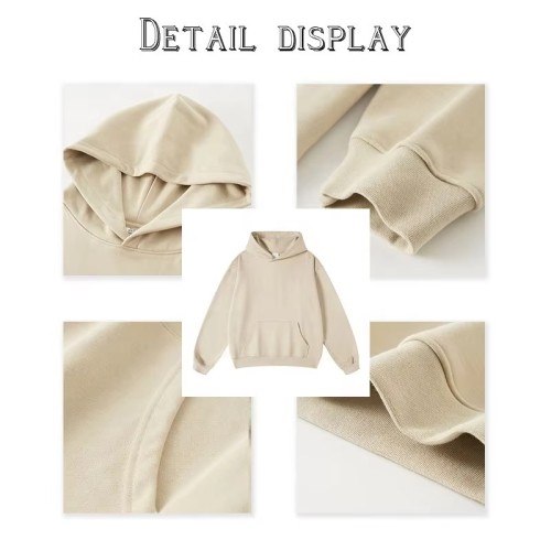 High Quality Custom Hoodies Warm Oversized Custom Your Own logo Label Design Your Brand Men's Cotton Hoodies