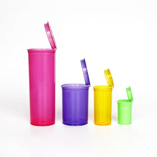 13Dram 50ML Cone Tube PP Plastic Pill Tablet Medicine Pop Top Vial Manufacturers