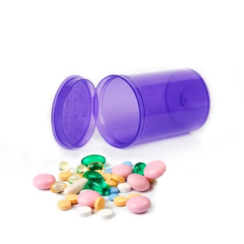 13Dram 50ML Cone Tube PP Plastic Pill Tablet Medicine Pop Top Vial Manufacturers