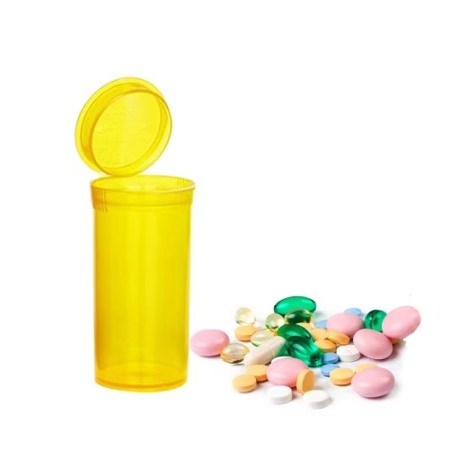 13Dram 50ML Cone Tube PP Plastic Pill Tablet Medicine Pop Top Vial Manufacturers