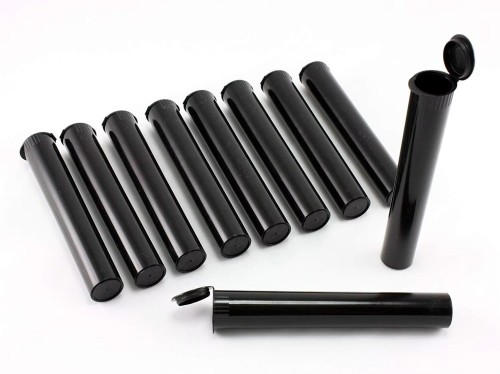 King Size Conical 116mm Tube Container Plastic Tube Pop Top Tube Package Black,white clear Color
