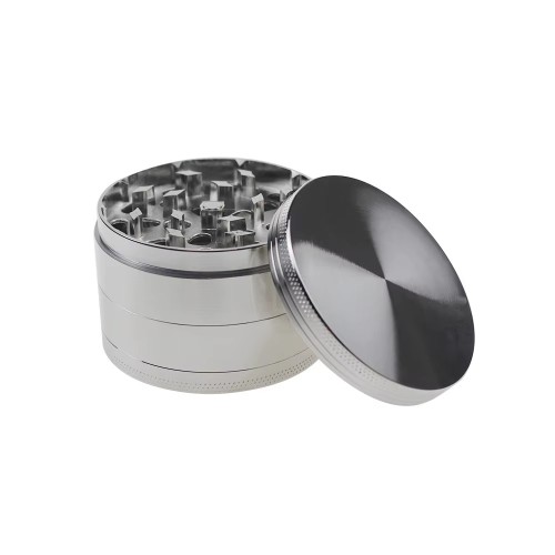 Four Layers Aluminum Custom Brand Herb Grinders and Smoker Accessories