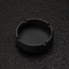 Customized Unbreakable Silicone Round Ashtray for Indoor or Outdoor Smoking Accessories Custom Ashtray