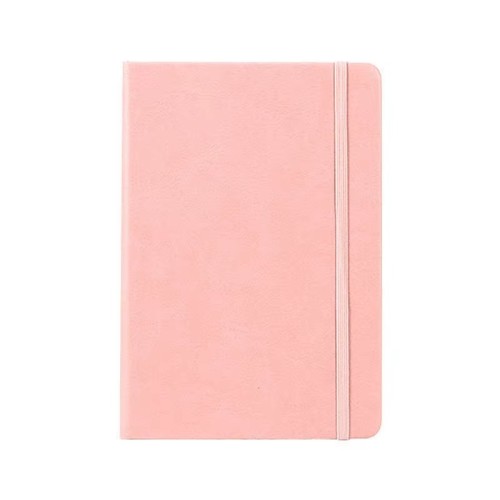 A5 with Elastic Strap Pu Journal Diary Notebook Printed Brand Logo Diary Notepad Note Book Custom PU Leather Notebook