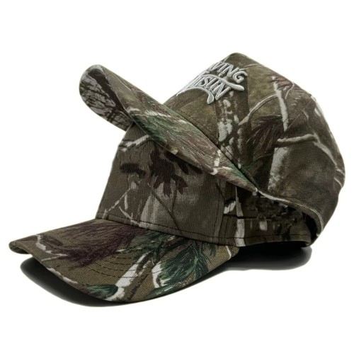Popular Unisex Cotton Colorful a Frame Camo Snapback Hat