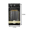 Custom Printing Cigar Humidifier Bag Plastic Smell Proof Ziplock Cigarillo Packaging Travel Cigar Humidor Bag