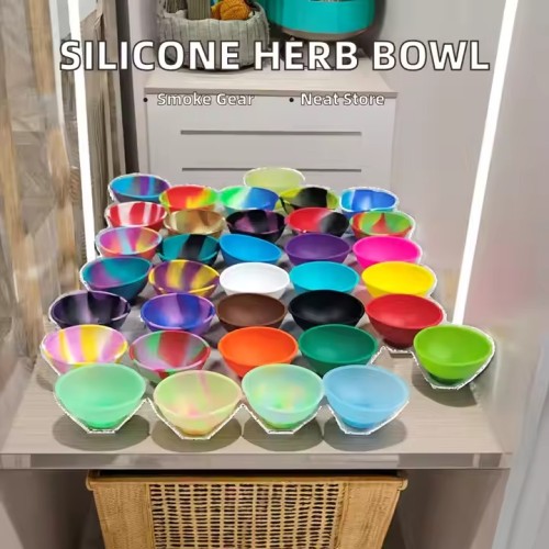 Silicone Bowl for Oil Cream Herb Spice or Tobacco Sustainable