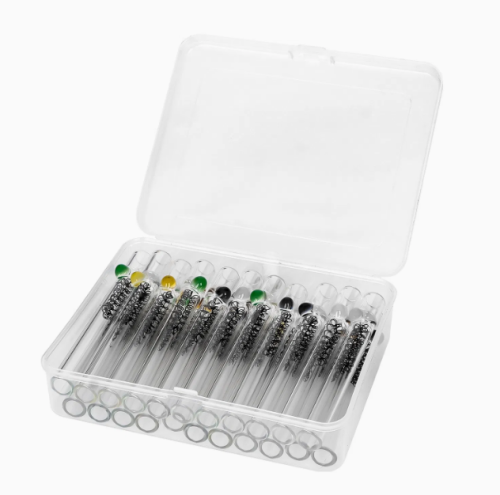 Transparent Og Chillum Glass Pipe Filter Tube Smoking Dugouts Cigarette Filter Tips Chillum