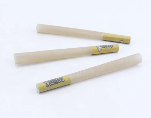 Pre-Rolled Brand Artisan Pipe Natural Brown Smoking Accessories Pre-Rolled Cone with Spiral Tip Filter