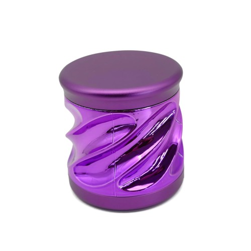 New Arrival Premium Shape Herb Grinder Custom Logo Cool Aluminum Tobacco Grinder Fashion Smoke Shop