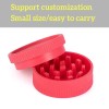 Plastic Grinders Customize Logo Smoking Accessories Tobacco Grinder