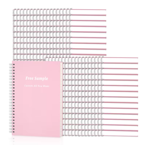 School 100 Pages Spiral Notebooks and Pen Set School Supplies Journal Custom Branded Spiral Notebook