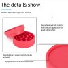 Plastic Grinders Customize Logo Smoking Accessories Tobacco Grinder