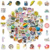 Custom Design Cute PVC Vinyl Sticker Pack Printing Kawai Aesthetic Waterproof Die Cut Logo Stickers Bulk