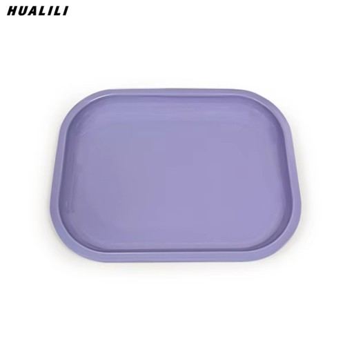 Rolling Tray Food Grade Dish for Coffee Tea Fruit Dessert Storage Quality Storage Trays