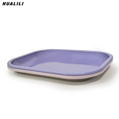 Rolling Tray Food Grade Dish for Coffee Tea Fruit Dessert Storage Quality Storage Trays
