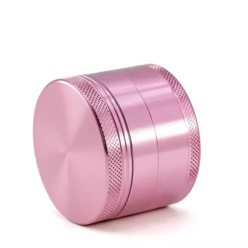 Wholesale Custom Logo New 40mm 50mm 55mm 63mm 75mm Black Grinder 4 Part Herb Grinder Tobacco Grinder