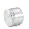 Wholesale Custom Logo New 40mm 50mm 55mm 63mm 75mm Black Grinder 4 Part Herb Grinder Tobacco Grinder
