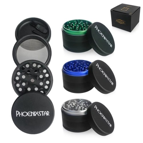 Grinder Smoke Premium Aluminum Herb Grinder Metal Tobacco Grinder