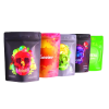 Digital Print Smell Proof Empty Zipper Mylar Bags 1g 3.5g Reusable Food Grade Plastic Tobacco Storage Customizable Logo