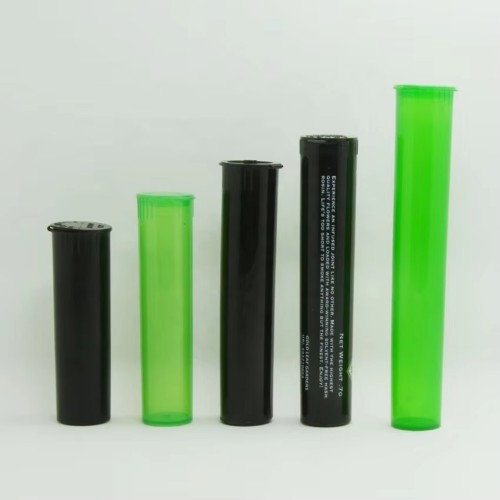 Pop Top Vials Hinged Lid Container Pp Flower Tube Child Resistant Tube