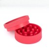  Wholesale Custom Smoking Accessories 55mm Plastic Manual Dry Herb Grinder Custom Logo