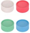  Wholesale Custom Smoking Accessories 55mm Plastic Manual Dry Herb Grinder Custom Logo
