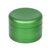 Wholesale Custom Logo Aluminum Alloy Metal Green Black Purple Gold Color 63MM 4 Parts Layers Herb Grinder