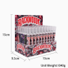 New Small Pipe Creative Cartoon Color-Print Glass Cigarette Holder Og Pipe with Display Box