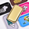 Wholesale Smoke Tray Low Moq Custom Logo Serving Rolling Tray Set Metal Smoking Tray