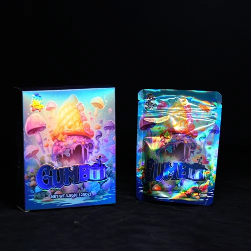 Tobacco Bag Set Hot Selling Luxury Laser Style Manual Square Cigar Bags Plastic Smoking Accessories Wholesale